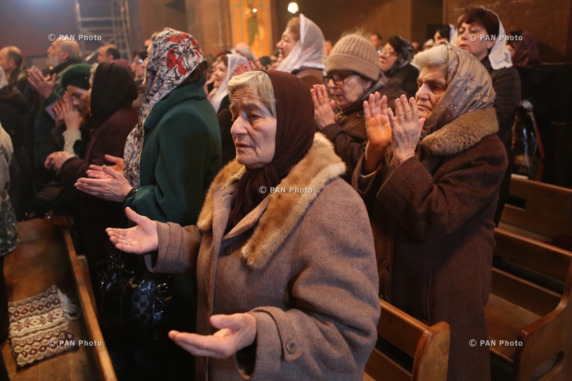 Армянская апостольская церковь отметила день рождения Иоанна Крестителя