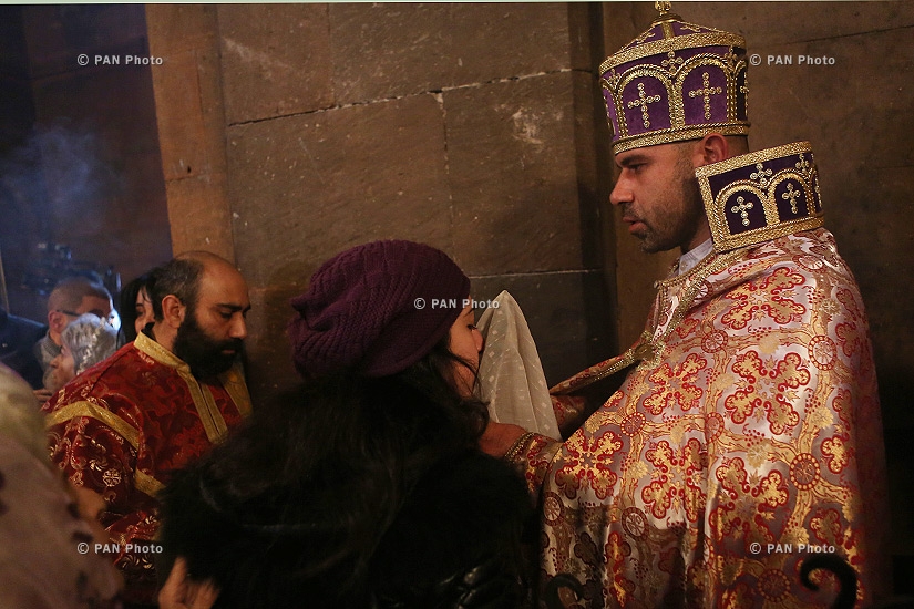 Армянская апостольская церковь отметила день рождения Иоанна Крестителя