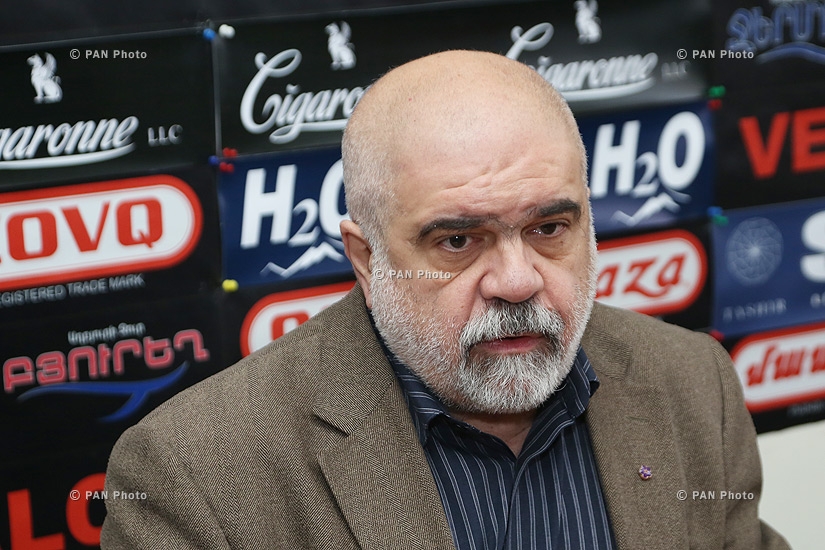 Press conference of the head of Caucasus Institute, political scientist Alexander Iskandaryan