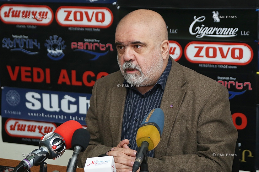 Press conference of the head of Caucasus Institute, political scientist Alexander Iskandaryan