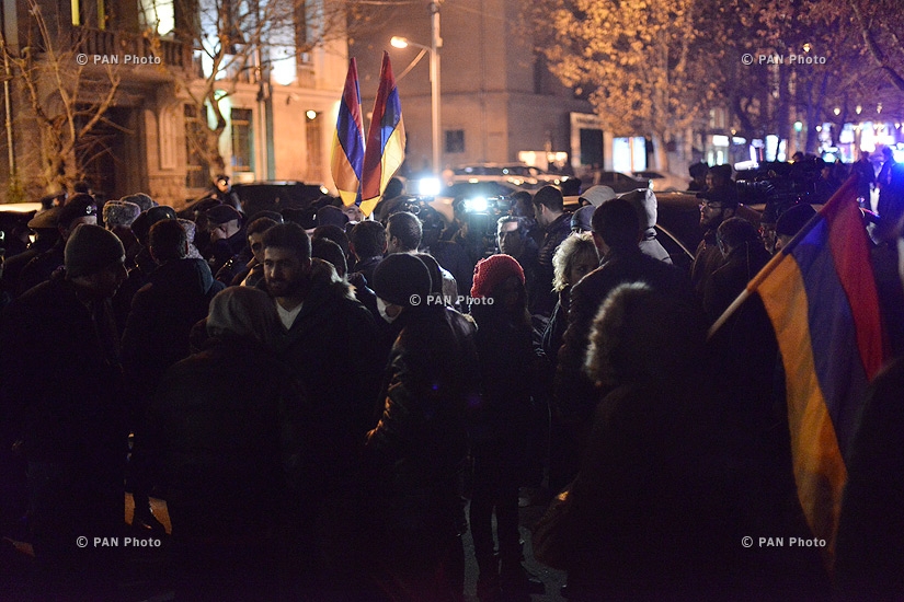 Шествие фронта общественного спасения «Новая Армения» 
