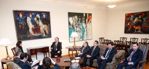 RA Minister of Foreign Affairs Edward Nalbandyan receives French Secretary of State for Development and Francophonie Annick Girardin 