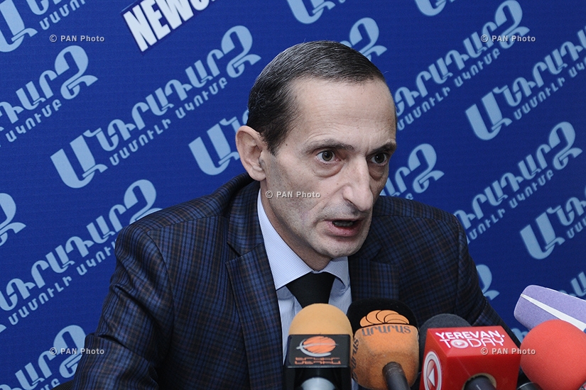 Пресс-конференция главы НКТР Григора Амаляна