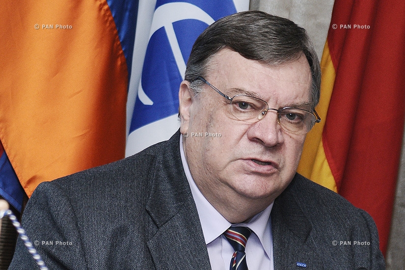 Пресс-конференция главы миссии ОБСЕ в Ереване Андрея Сорокина