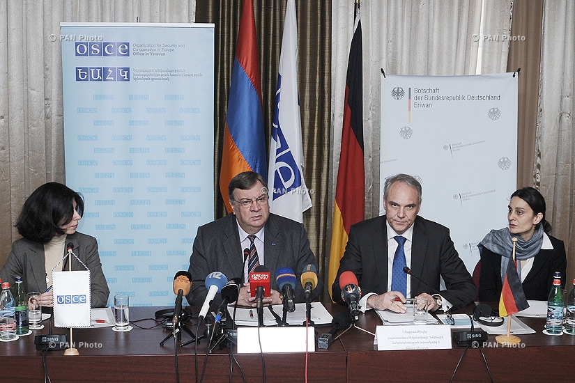 Пресс-конференция главы миссии ОБСЕ в Ереване Андрея Сорокина