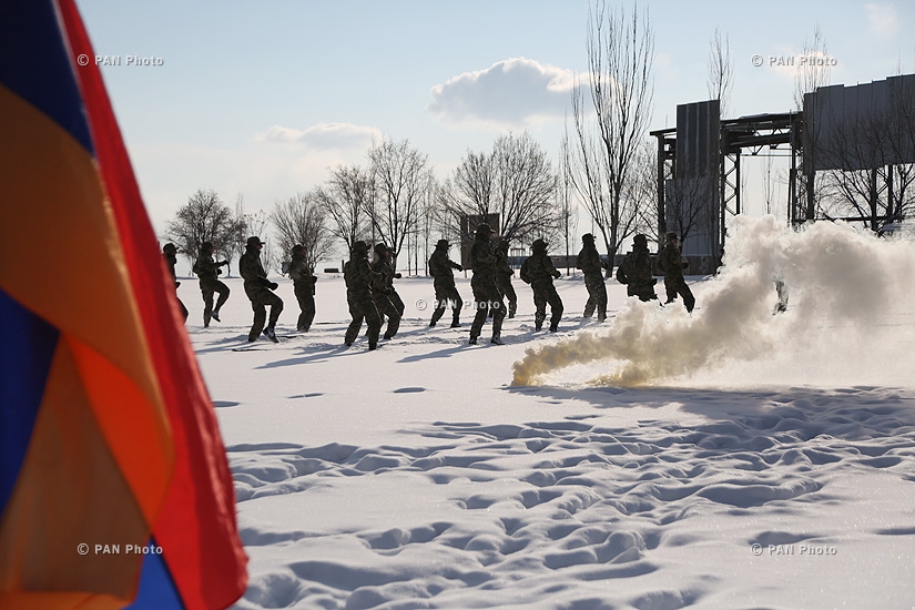  Vazgen Sargsyan Military Institute's cadets hold training exercise