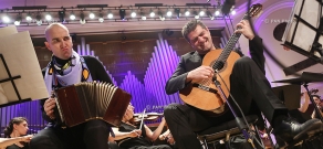Mario Stefano Pietrodarchi, Luca Lucini and SYOA. concert in Yerevan