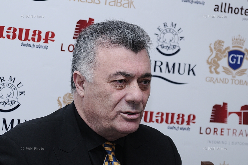 Press conference of the member of National Assembly's Heritage faction Ruben Hakobyan 