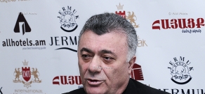 Press conference of the member of National Assembly's Heritage faction Ruben Hakobyan 