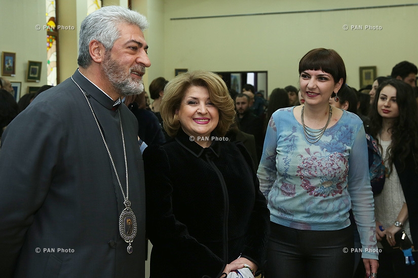 Archbishop Navasard Kchoyan, Rita Sargsyan