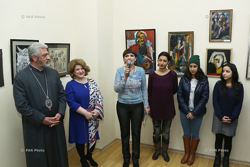 Открытие первой выставки-конкурса, посвященного празднику Святого Саркиса