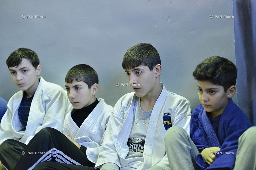 Armenian wrestling (Kokh) tournament, dedicated to Great Barekendan