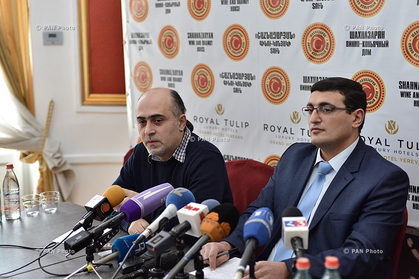 Press conference of Zohrap Yeganyan and Samvel Martirosyan