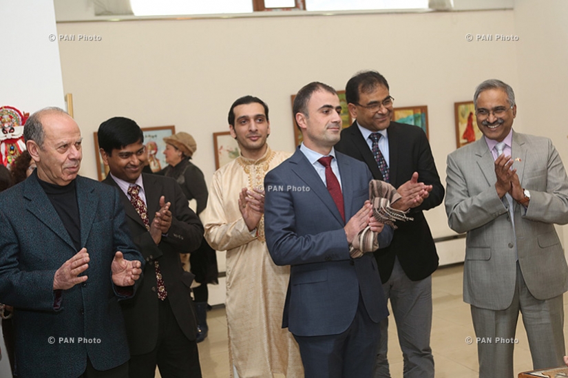 Открытие выставки Андраника Асатряна Вдохновленный Индией 