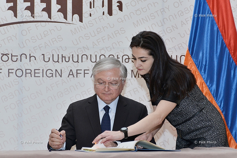 Министр иностранных дел Армении Эдвард Налбандян принял Министра иностранных дел Швеции Маргот Вальстрём