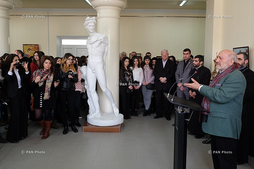 Exhibition of students' work celebrating Feast Day of St Sarkis