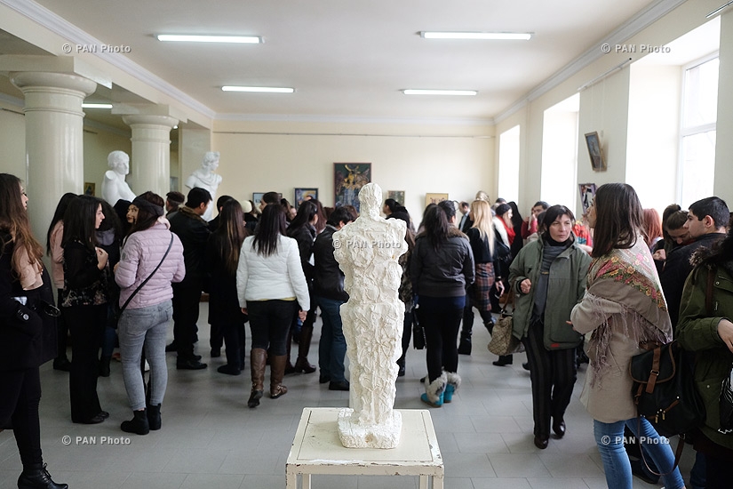 Exhibition of students' work celebrating Feast Day of St Sarkis