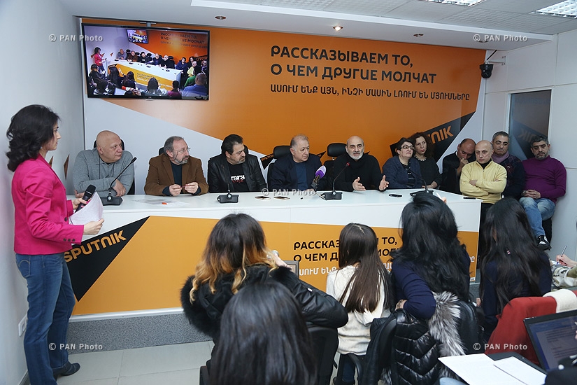 Press conference on 'Let's preserve the historical and cultural monuments of Yerevan'