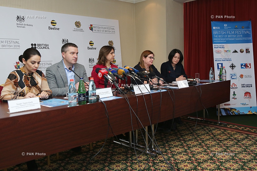 Press conference dedicated to the launch of 14th British Film Festival 