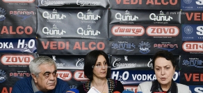 Press conference of Manvel Badeyan (RPA) and former Human Rights Defender of Armenia Larisa Alaverdyan