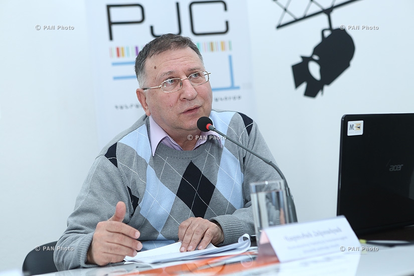 Пресс-конференция исполнительного директора антикоррупционного центра «Transparency International» Варужана Октаняна