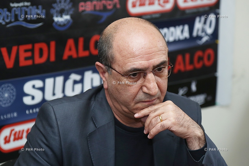 «Ազգային անվտանգություն» կուսակցության նախագահ Գառնիկ Իսագուլյանի և «Ժառանգություն» կուսակցության պատգամավոր Թևան Պողոսյանի մամուլի ասուլիսը
