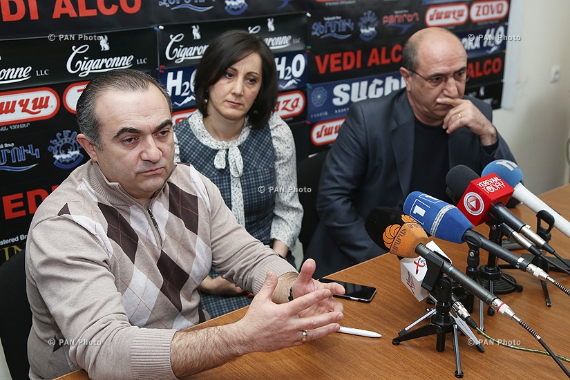 «Ազգային անվտանգություն» կուսակցության նախագահ Գառնիկ Իսագուլյանի և «Ժառանգություն» կուսակցության պատգամավոր Թևան Պողոսյանի մամուլի ասուլիսը