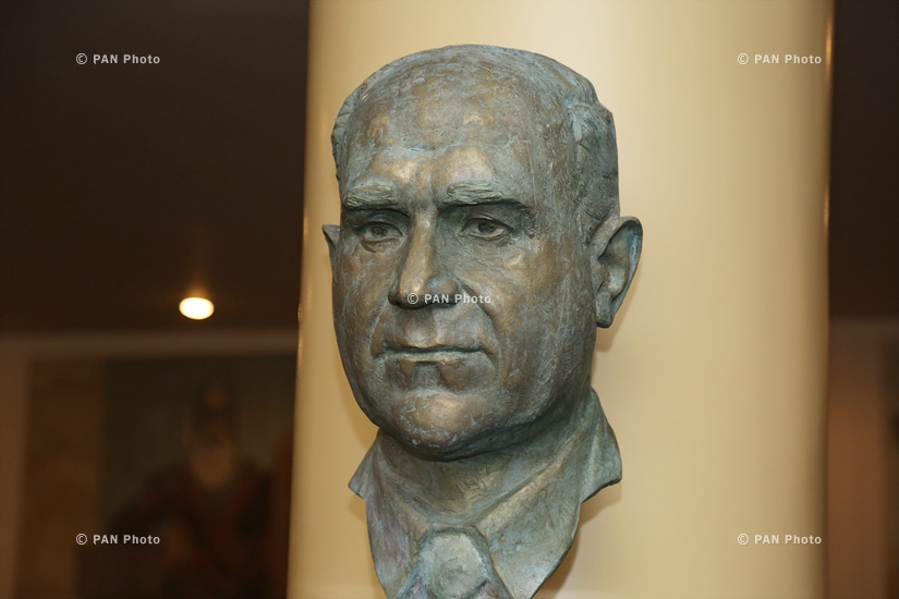 Opening ceremony of busts of academicians H. Tamrazyan, E. Jrbashyan and A. Terteryan