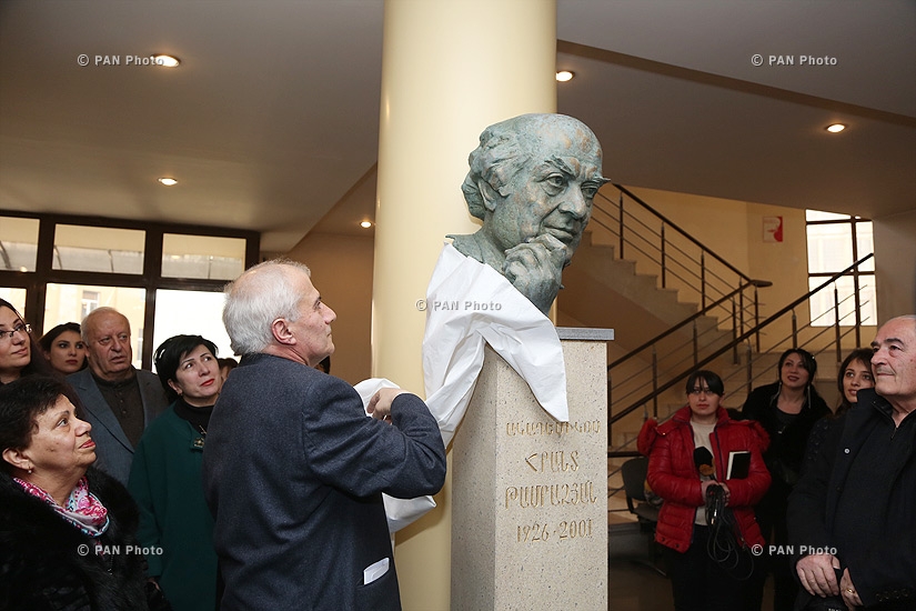 Opening ceremony of busts of academicians H. Tamrazyan, E. Jrbashyan and A. Terteryan