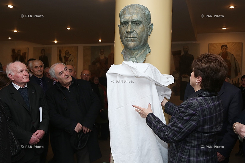 Opening ceremony of busts of academicians H. Tamrazyan, E. Jrbashyan and A. Terteryan