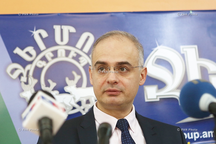 ԱԺ «Հայ ազգային կոնգրես» խմբակցության ղեկավար Լևոն Զուրաբյանի մամուլի ասուլիսը