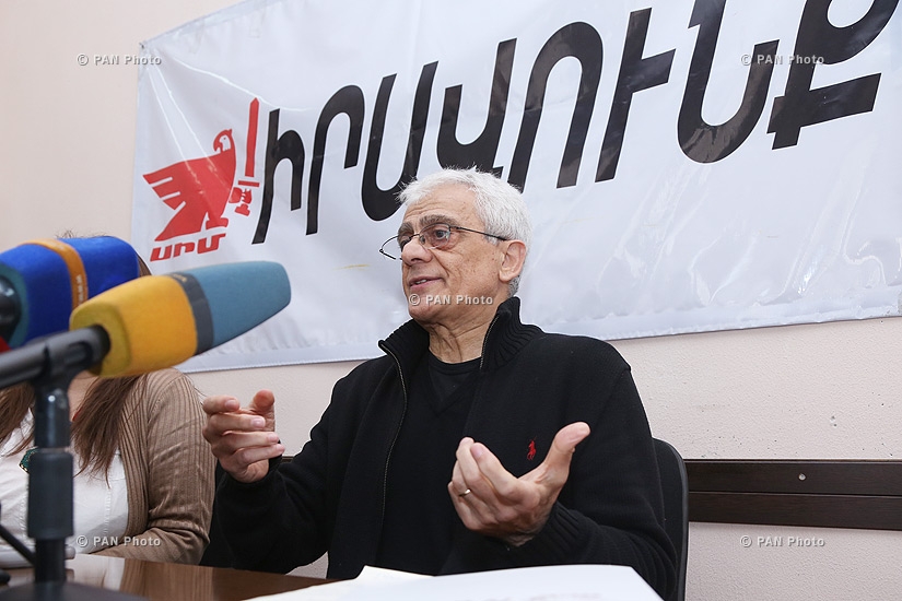 Пресс-конференция народного артиста Армении, главного балетмейстера Рудольфа Харатяна