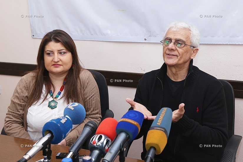 Пресс-конференция народного артиста Армении, главного балетмейстера Рудольфа Харатяна