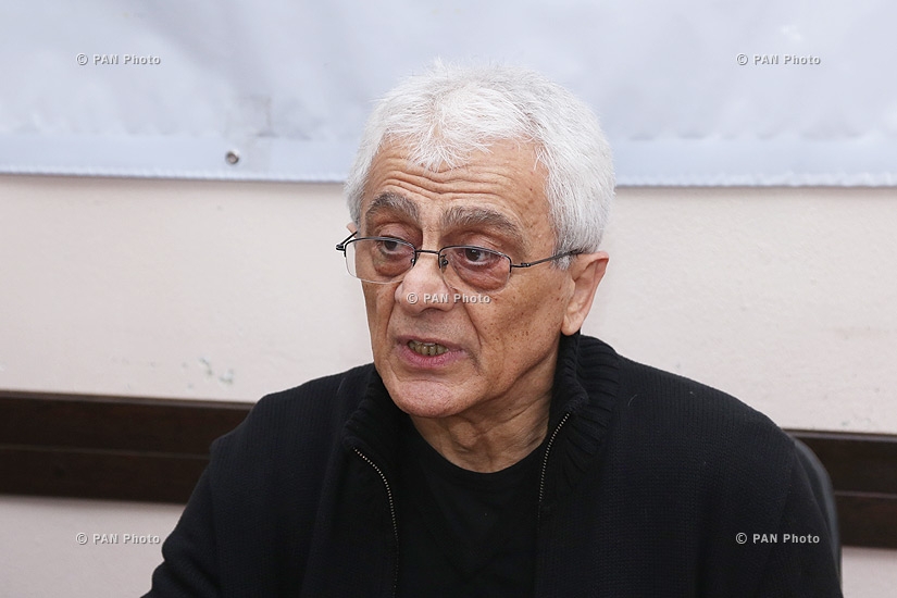 Пресс-конференция народного артиста Армении, главного балетмейстера Рудольфа Харатяна
