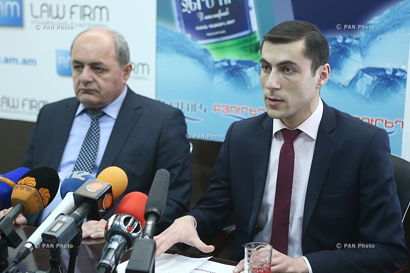Press conference of Deputy Chief of Hydrometeorological Center’s Meteorological Service of RA Ministry of Territorial Administration and Emergency Situations Gagik Surenyan and RA Deputy minister of agriculture Garnik Petrosyan