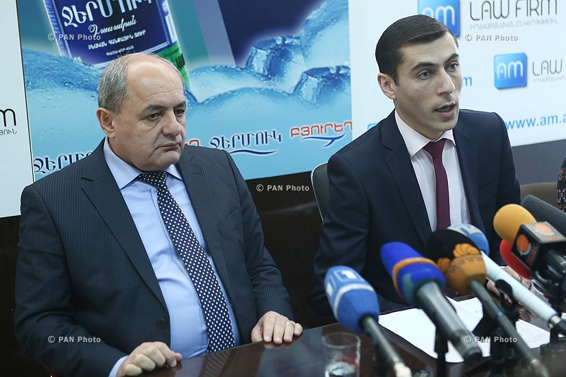 Press conference of Deputy Chief of Hydrometeorological Center’s Meteorological Service of RA Ministry of Territorial Administration and Emergency Situations Gagik Surenyan and RA Deputy minister of agriculture Garnik Petrosyan