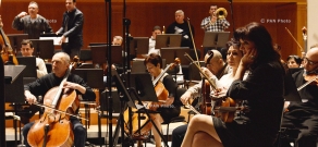 Recording the soundtrack to Jivan Avetisyan’s “The Last Resident,” with Hover State Chamber Choir performing under the baton of Eduard Topchyan