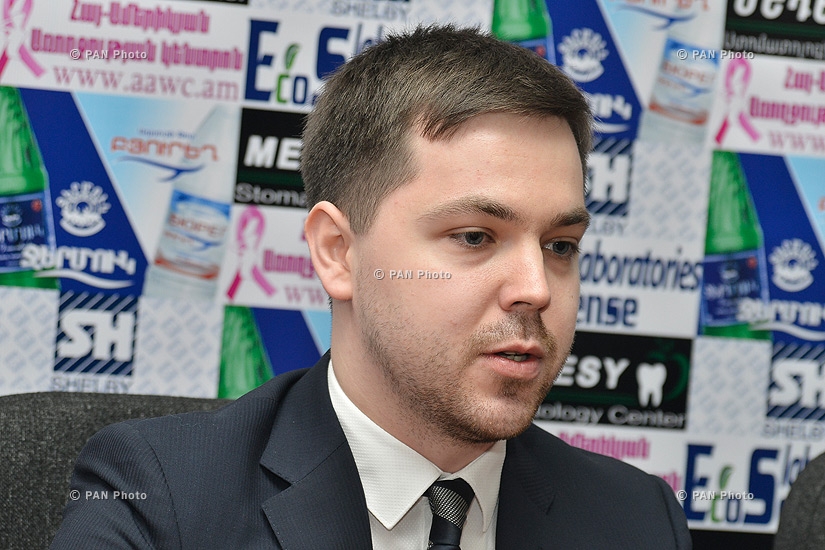 Press conference of the chairman of the discussion club 'Eurasian Choice' Roman Shkolin and the Director of the Russia-Caucasus Geopolitical Center Nikolay Banin