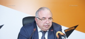 Press conference of Prosperous Armenia MP Aragats Akhoyan
