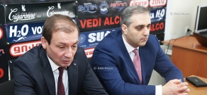 Пресс-конференция депутата от РПА Артака Давтяна и доктора политологии Сорбонского университета Айка Мартиросяна