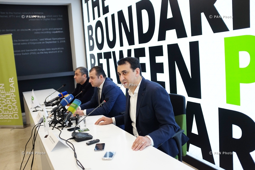 Press conference on the premiere of the film 'Run away or get married'