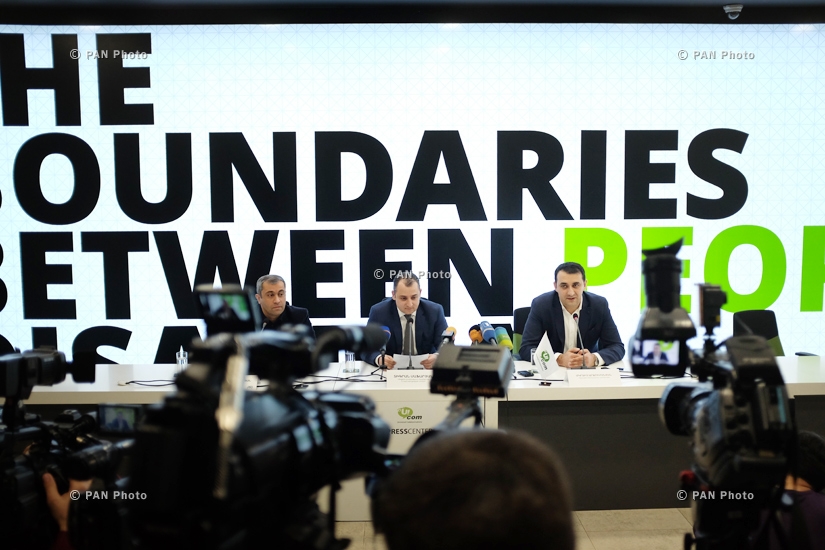 Press conference on the premiere of the film 'Run away or get married'