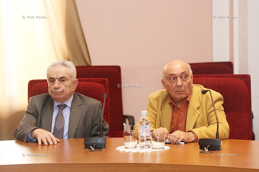 Presentation of english version of Bakur Karapetyan's book 'Sumgait Diary, 1988, 27 March -05April'