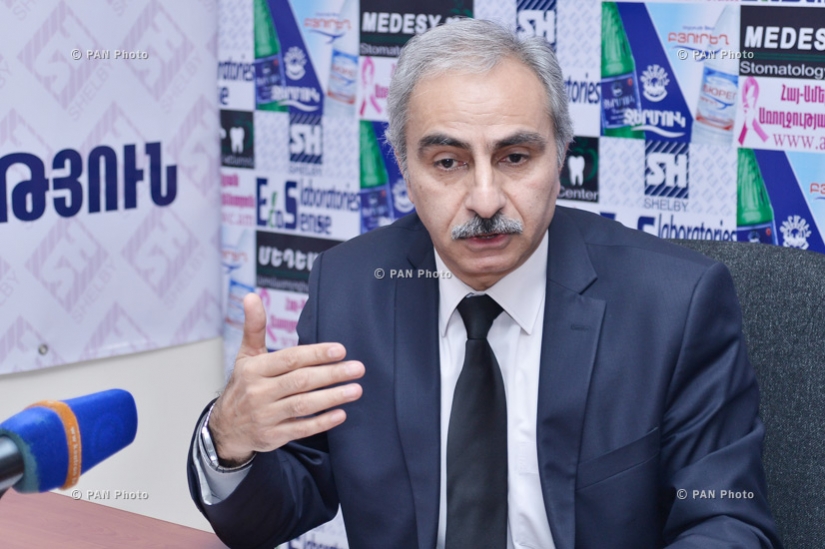 Press conference of the Head of 'Consumer Counseling Center' NGO Karen Chilingaryan 