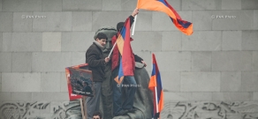 ANC's several-day rallies and protesters dispersed by force in Yerevan
