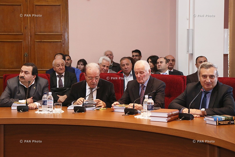 Armenian Defense Minister Seyran Ohanyan visits Armenian National Academy of Sciences