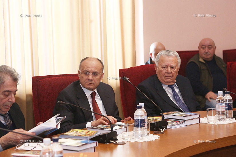 Armenian Defense Minister Seyran Ohanyan visits Armenian National Academy of Sciences