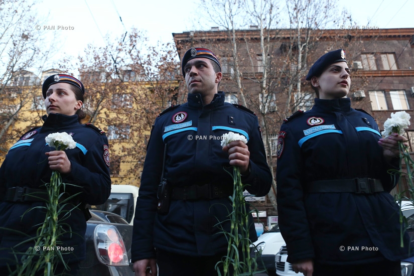 Совместное собрание-шествие 6 оппозиционных сил в память о жертвах трагических событий 1 марта 2008 