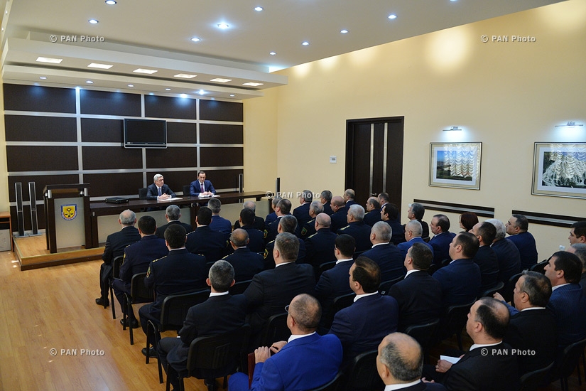 Armenian President Serzh Sargsyan introduces new Head of State Revenue Committee of Armenia Hovsep Hovsepyan