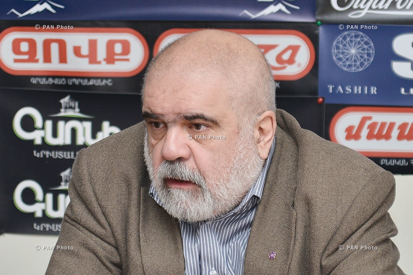 Press conference of Caucasus Institute head, political scientist Alexander Iskandaryan